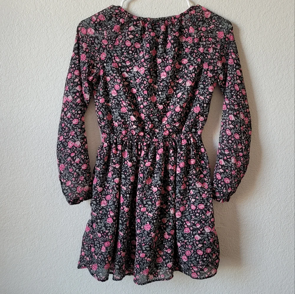 The Children's Place Girls Pink Floral Dress Size 10